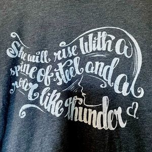 🔥Women’s Human Unlimited “She Will Rise” tee ✨